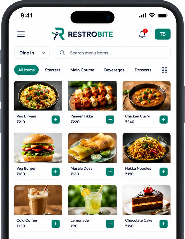 POS Mobile View